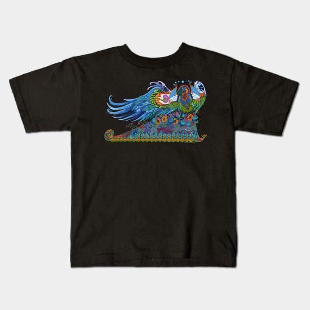 Angel Dancer Kids T-Shirt by SillWill Studios